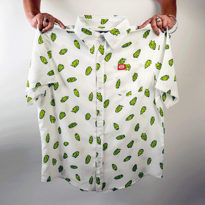 YCH Hop Cone Button-Up